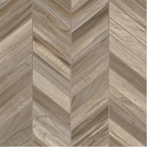 Carolina Timber Beige Chevron 12x15 Matte