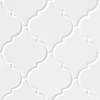 Whisper White Arabesque Glossy