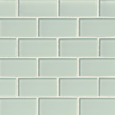 Arctic Ice Glass Subway Tile 2x4