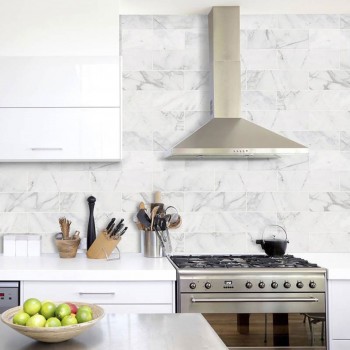 Calacatta Cressa Subway Tile 4x12 