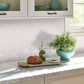 Domino White Subway Tile 2x4 Glossy