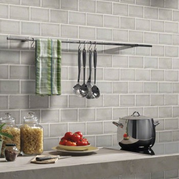 Dove Gray Subway Tile 3x6