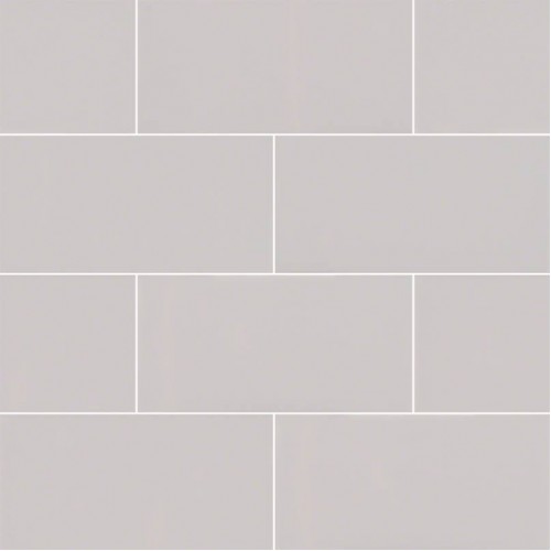 Gray Glossy Subway Tile 3x6