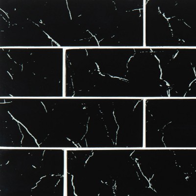 Nero Marquina Glass 3x9