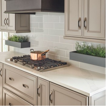 Gray Glossy Subway Tile 4x16