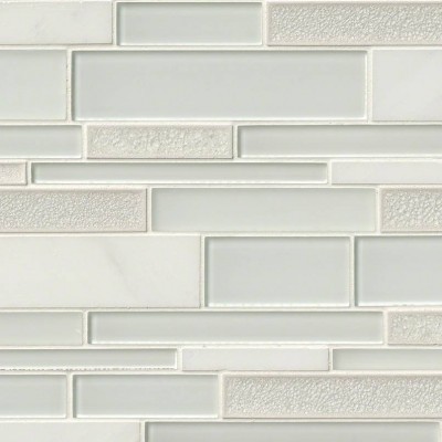 Fantasia Blanco Interlocking Pattern